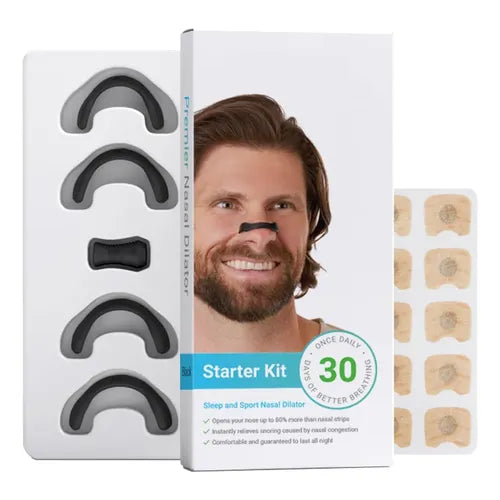 Dilatador Nasal Antirronquidos Reutilizable para Mejor Respiración