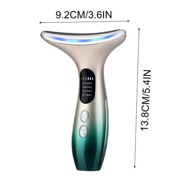 RADIOFRECUENCIA FACIAL MASAJEADOR EFECTO