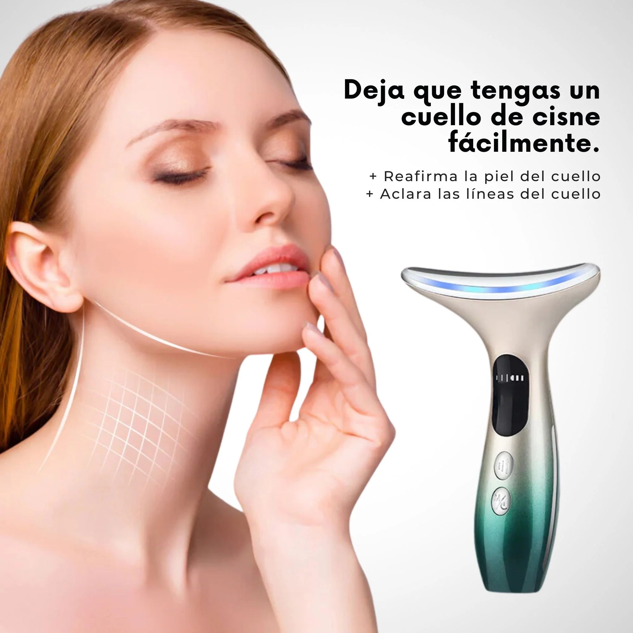 RADIOFRECUENCIA FACIAL MASAJEADOR EFECTO