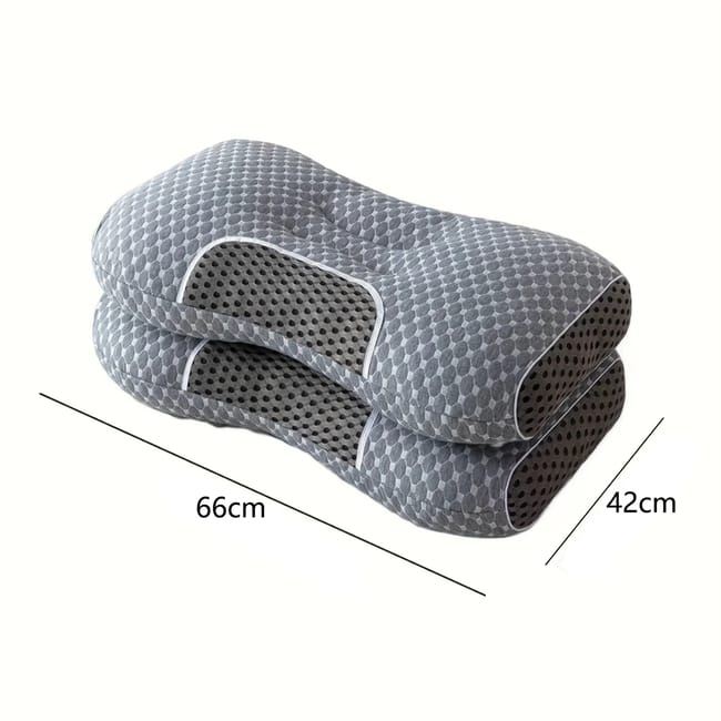 Almohada Terapéutica Ortopédica de Memoria – Alivio Cervical y Postura Correcta