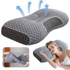 Almohada Terapéutica Ortopédica de Memoria – Alivio Cervical y Postura Correcta